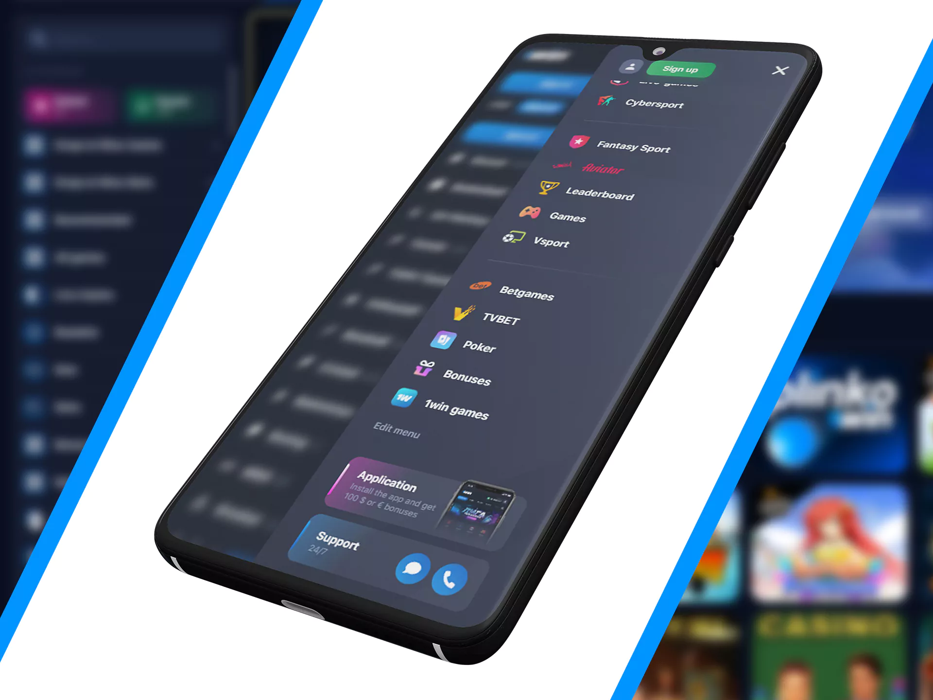 Open the downloaded WowBet app and follow the on-screen instructions to install it.
