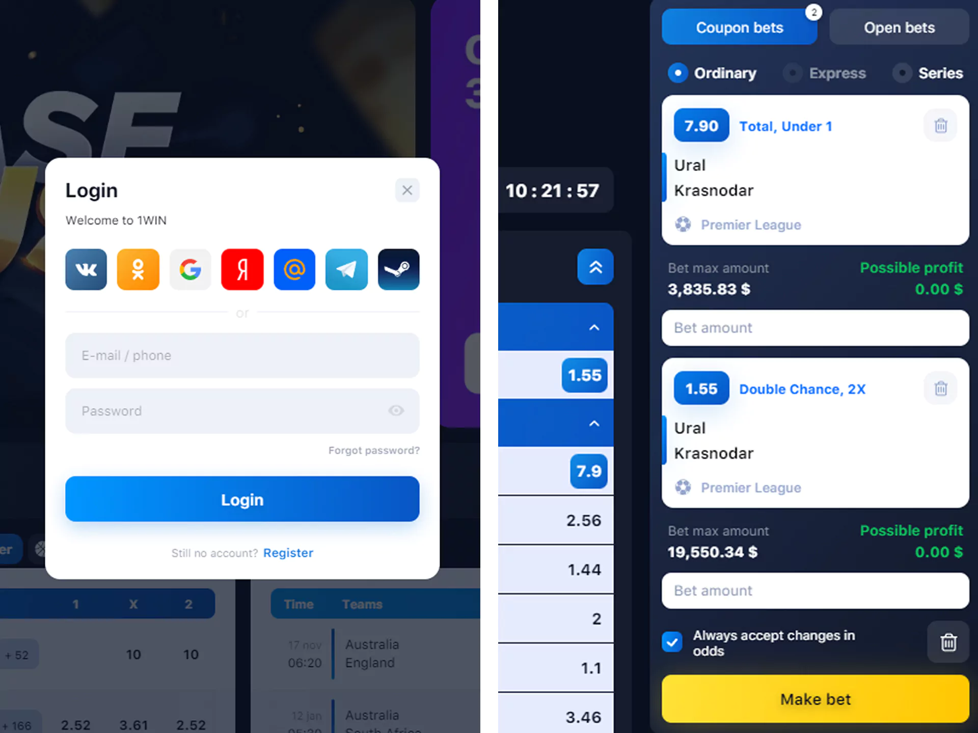 WowBet এ বাজি ধরা খুবই সহজ।
