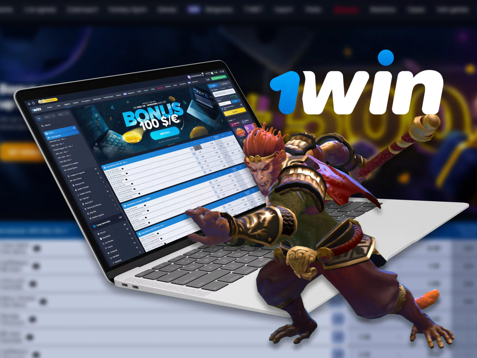 In WOWBet you can bet on DOTA 2.