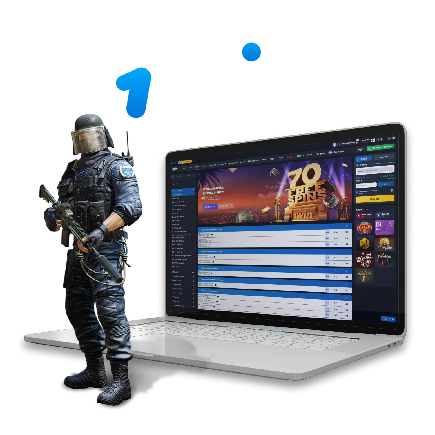 Place bets on esports and win on WOWBet.