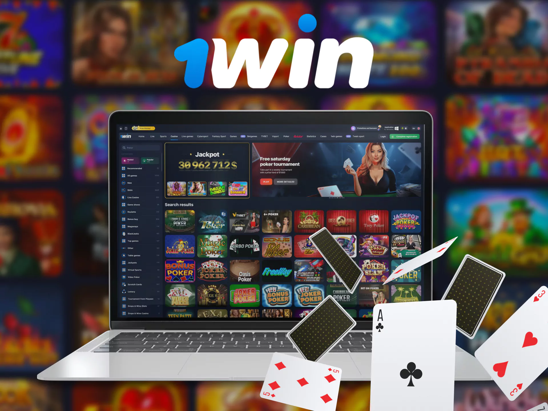 Play poker on WOWBet.