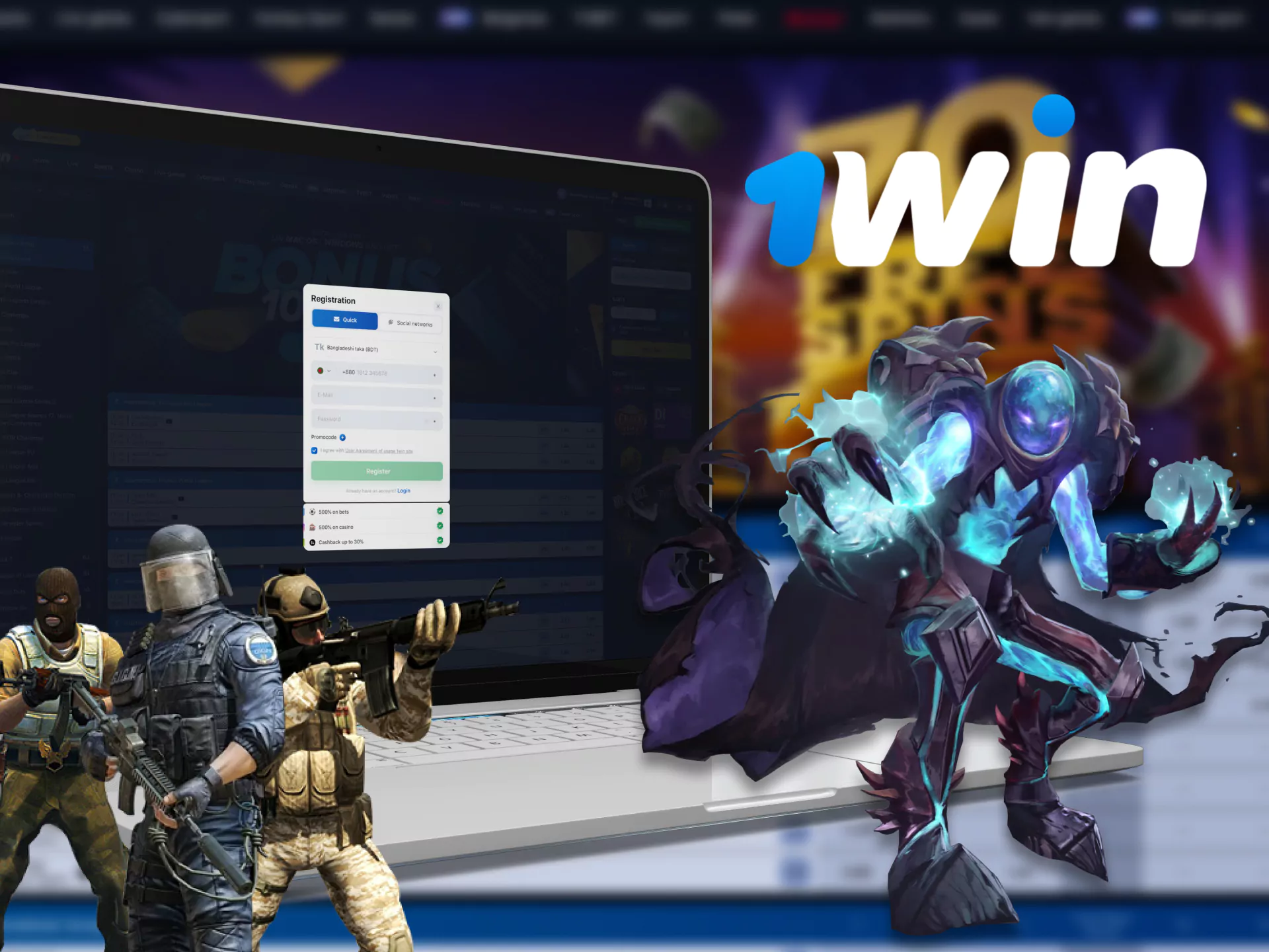 Find out how easy it is to start betting on esports on WOWBet.