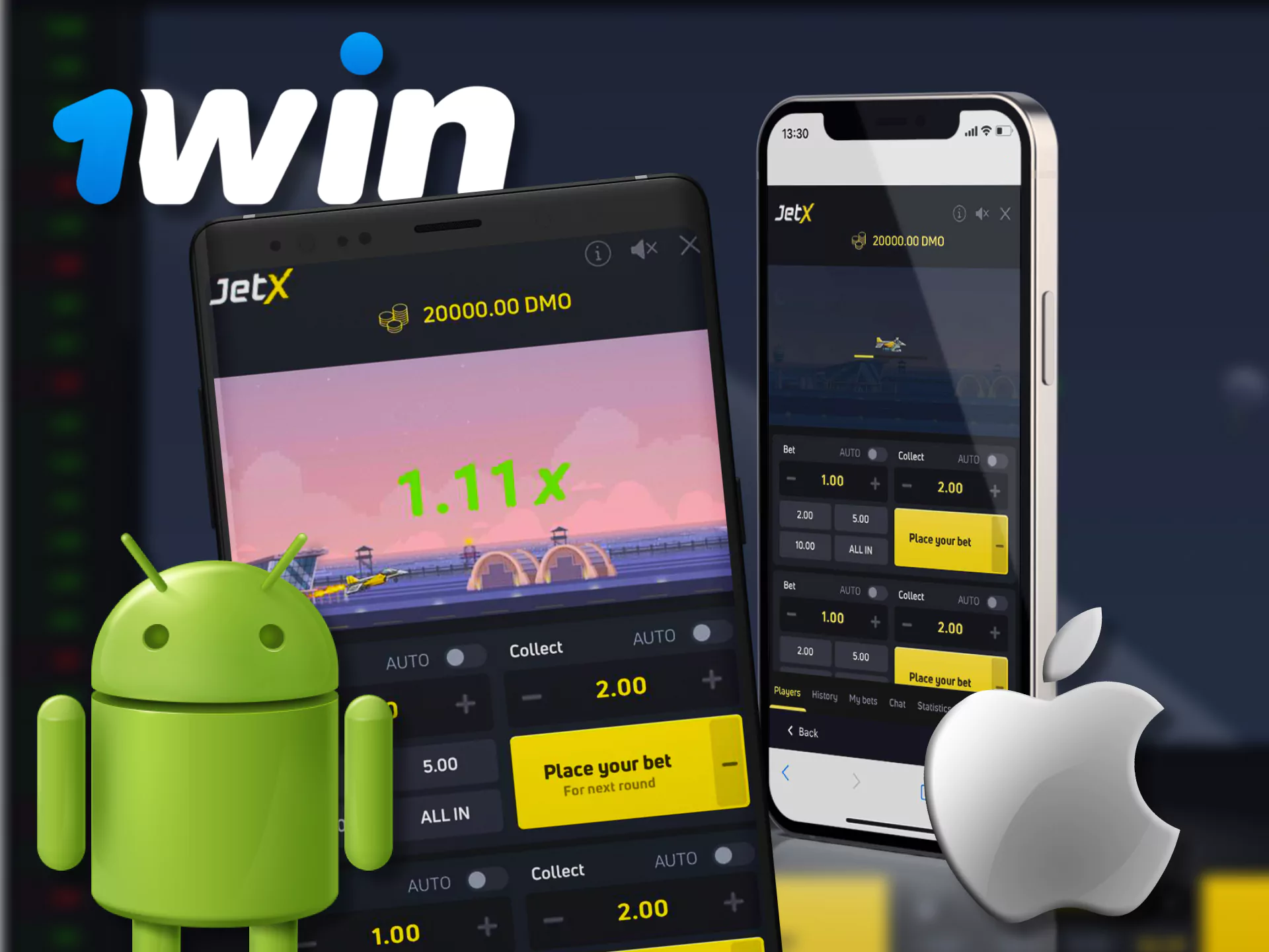 At WOWBet, you can bet on JetX directly from your phone through the app.