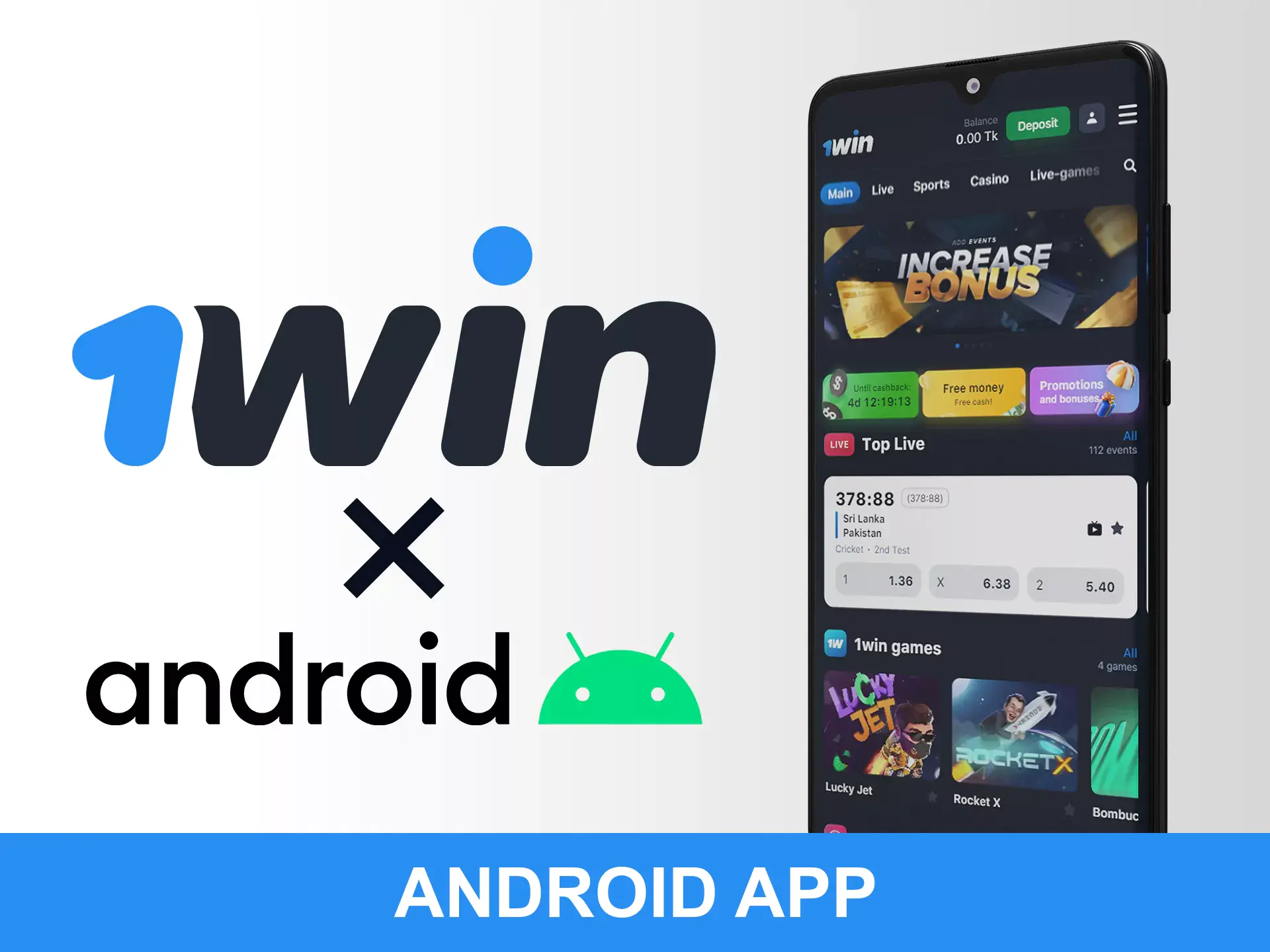 Software from WOWBet for Android devices.