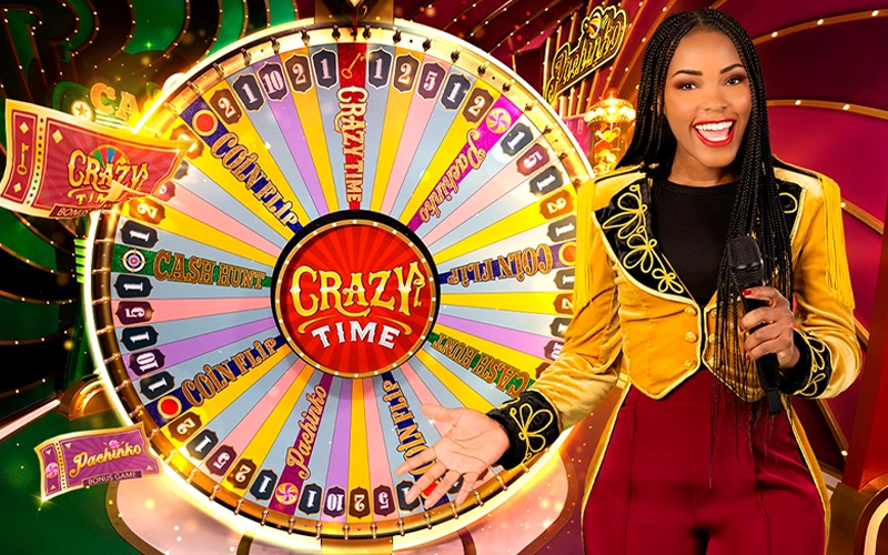 Increase your capital by playing Crazy Time at WowBet.