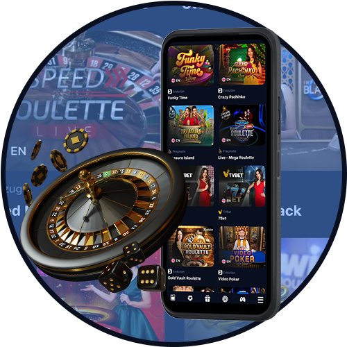 WOWBet অ্যাপে ক্যাসিনো গেমস.