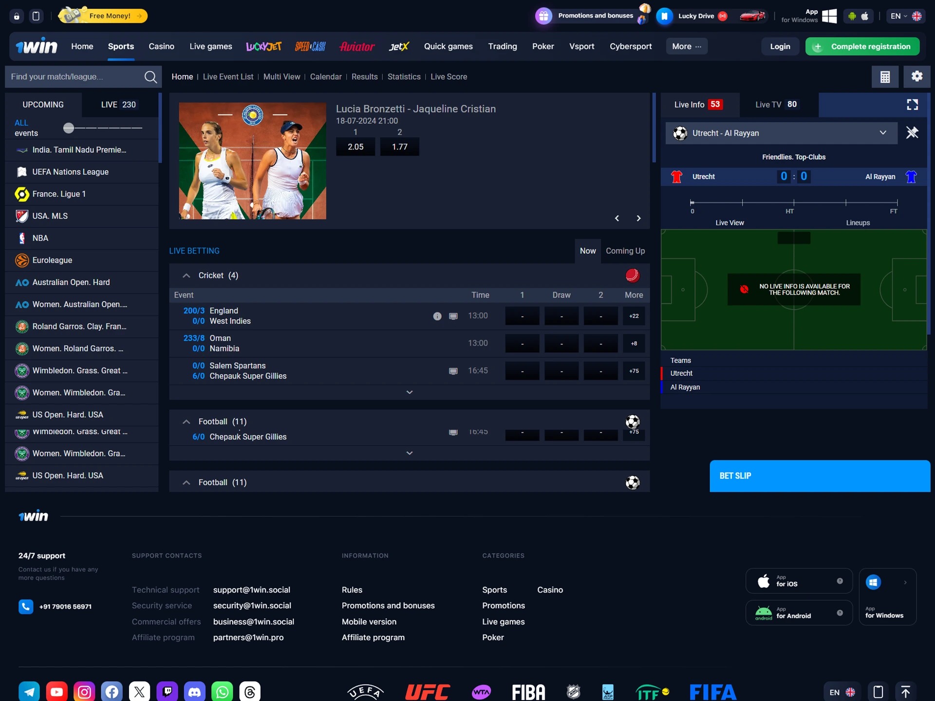 Bet on sports with WOWBet.
