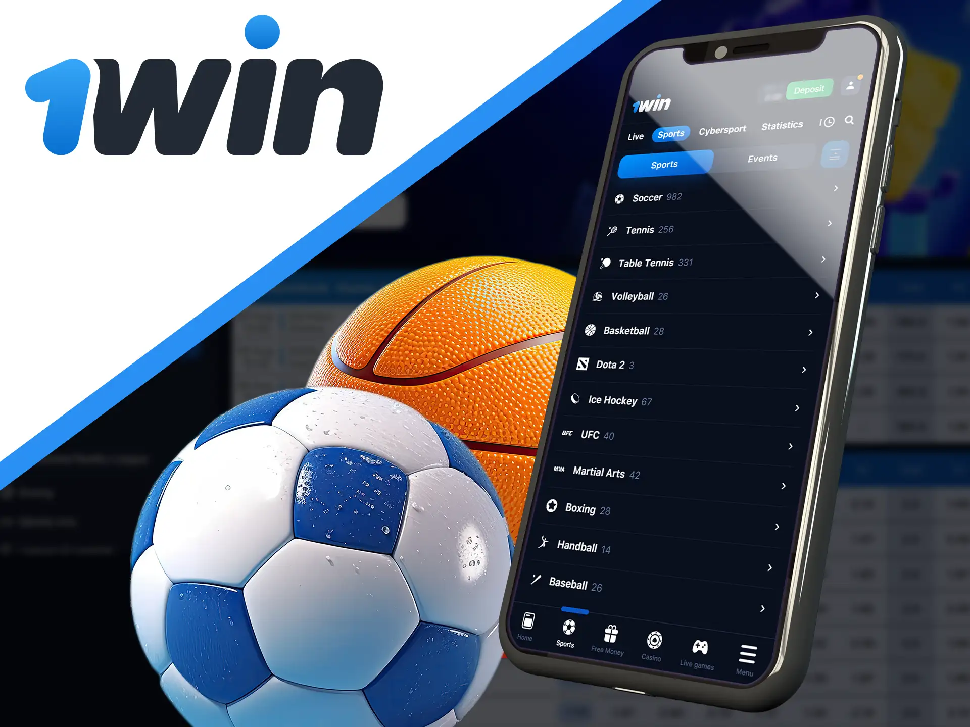 Which sports you can bet on in the WowBet app.