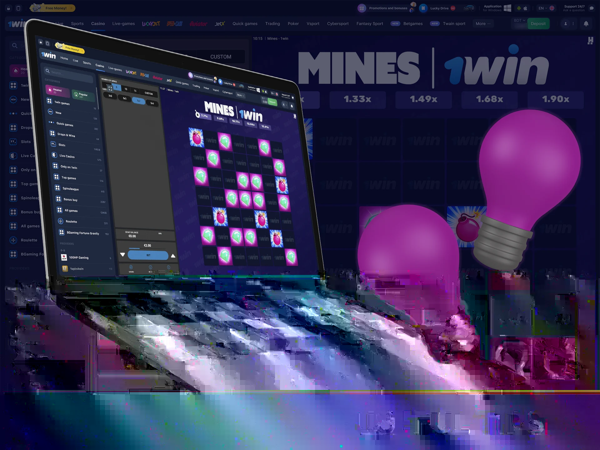 Helpful tips on how beginners can play Mines on the WOWBet platform.
