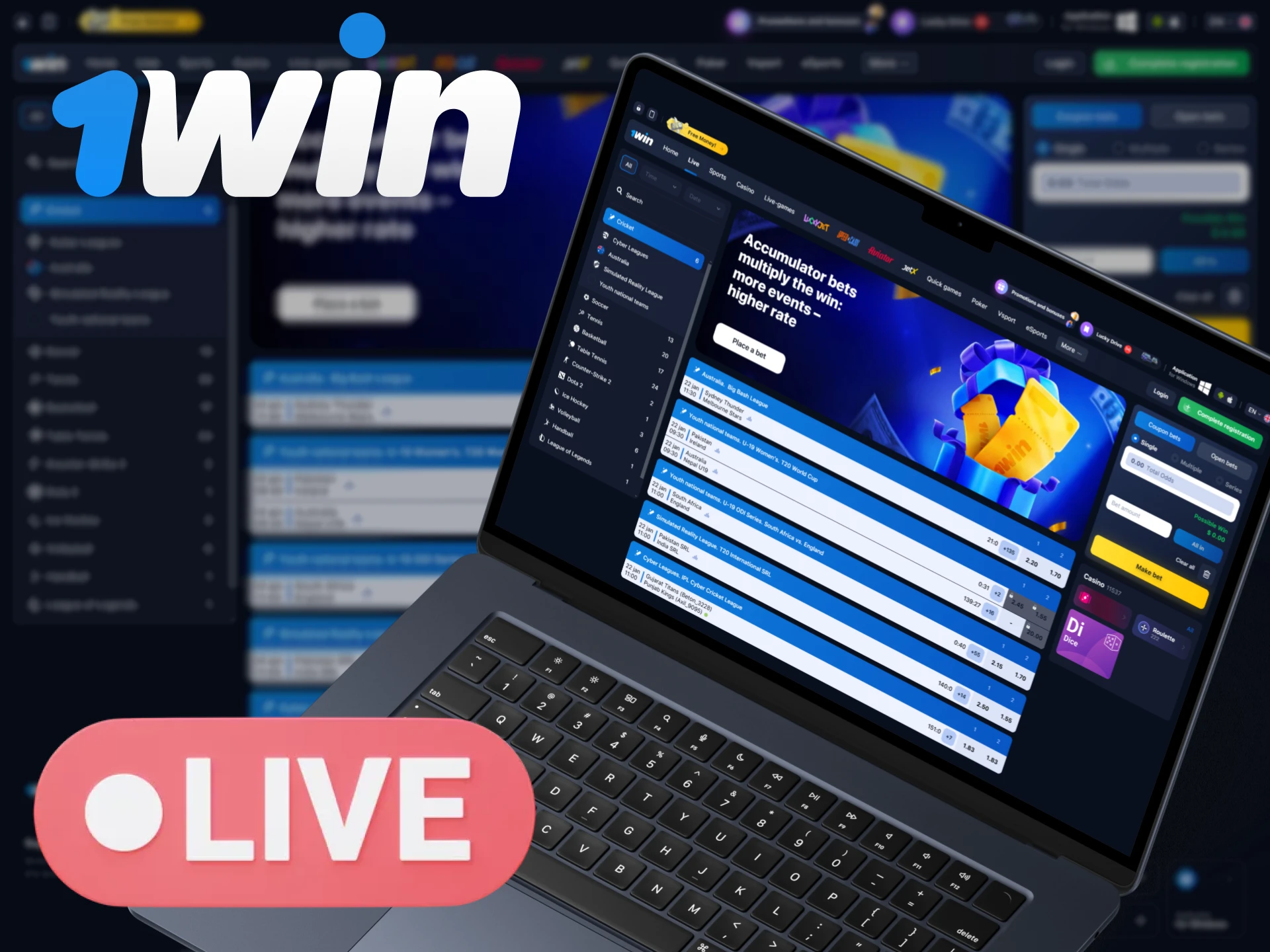 Bet on IPL in real time at WOWBet.