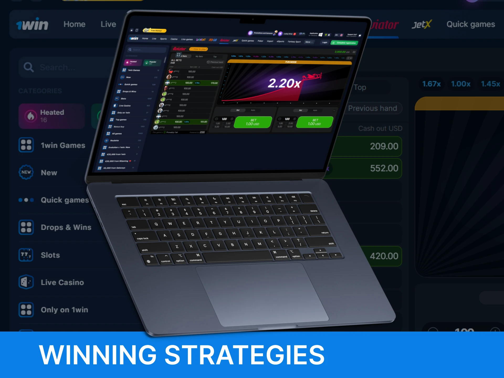 Check out the winning strategies for playing Aviator on the WowBet platform.