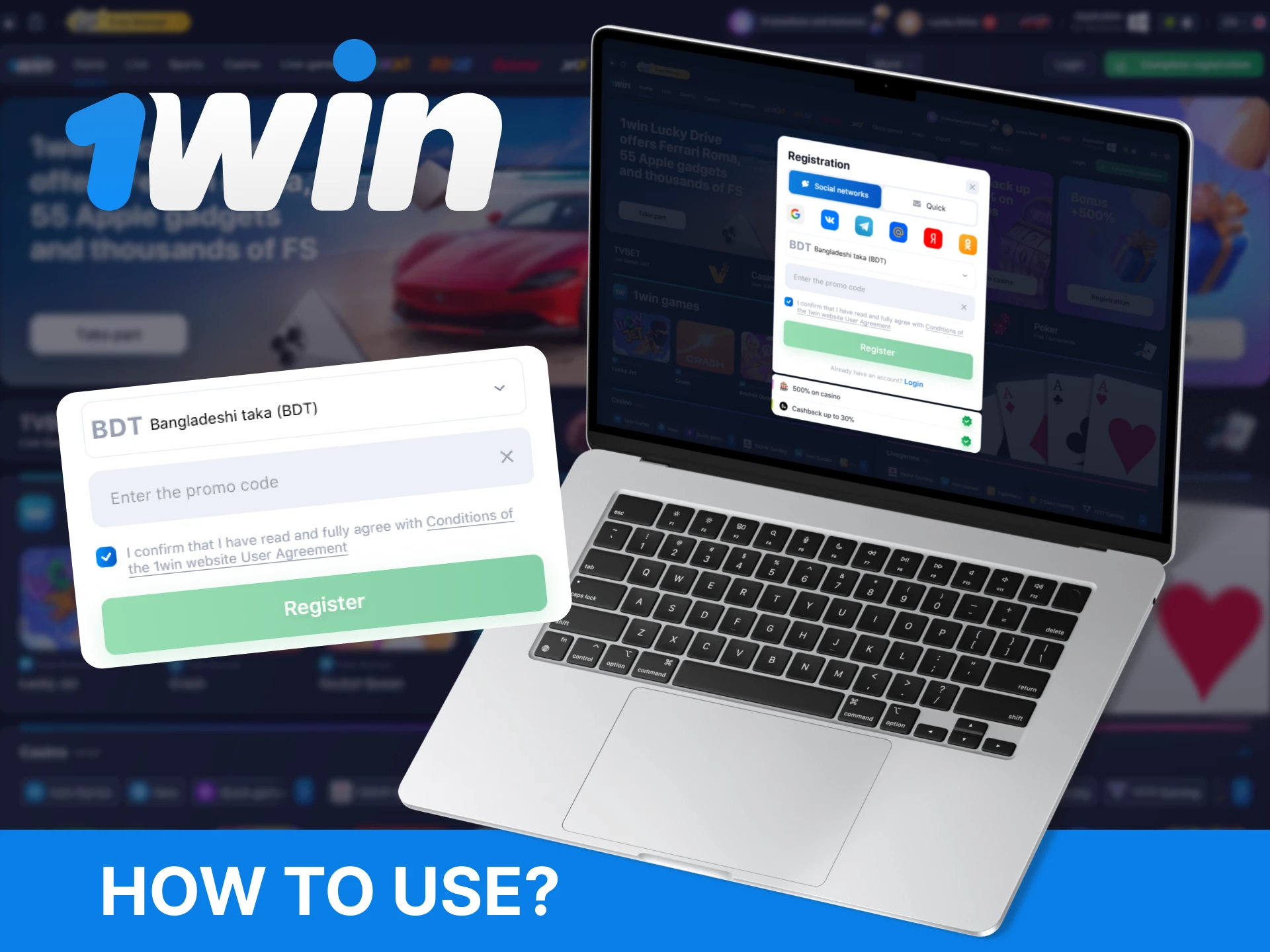 Find out how to use the WowBet promo code.