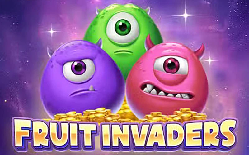 Become the owner of a big win in the popular Fruit Invaders slot from WOWBet Casino.